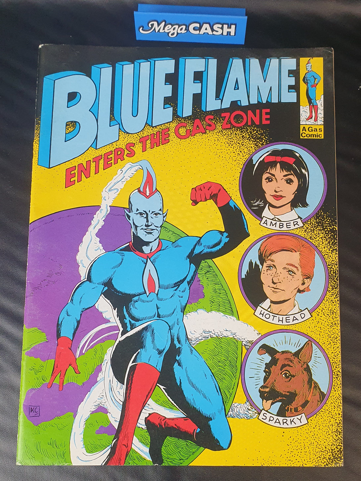 BLUE FLAME - A GAS COMIC - 1992 - Australian