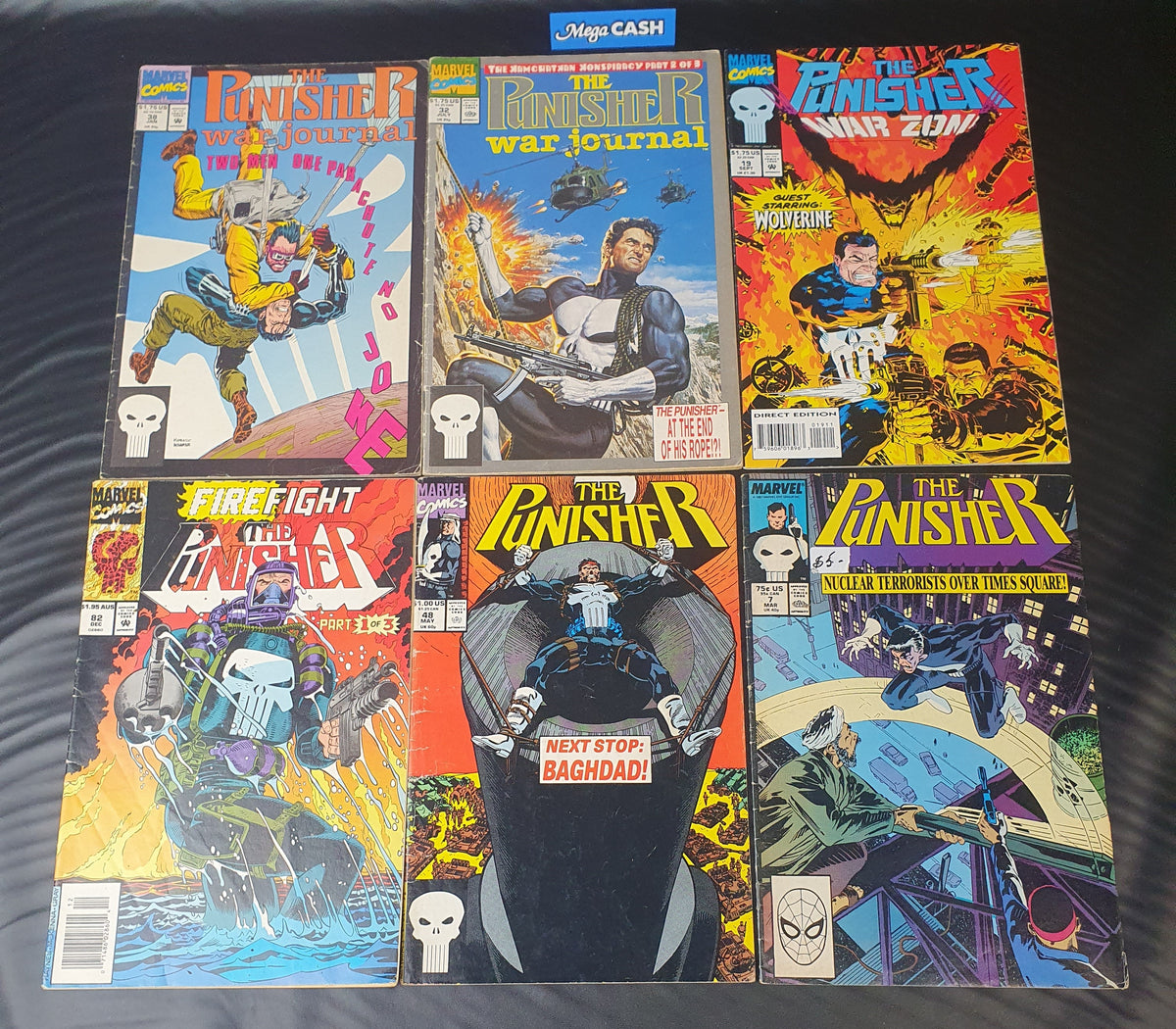 The Punisher - 6 x Multiple Comics