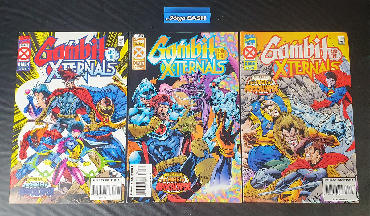 Gambit and the X-Ternals - Marvel Comics - Mini (1995) Issue # 1-3