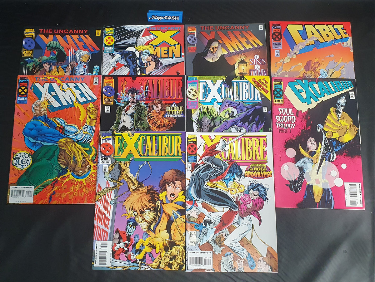 X-Men Deluxe - Marvel Comics - 10 x Various Comics
