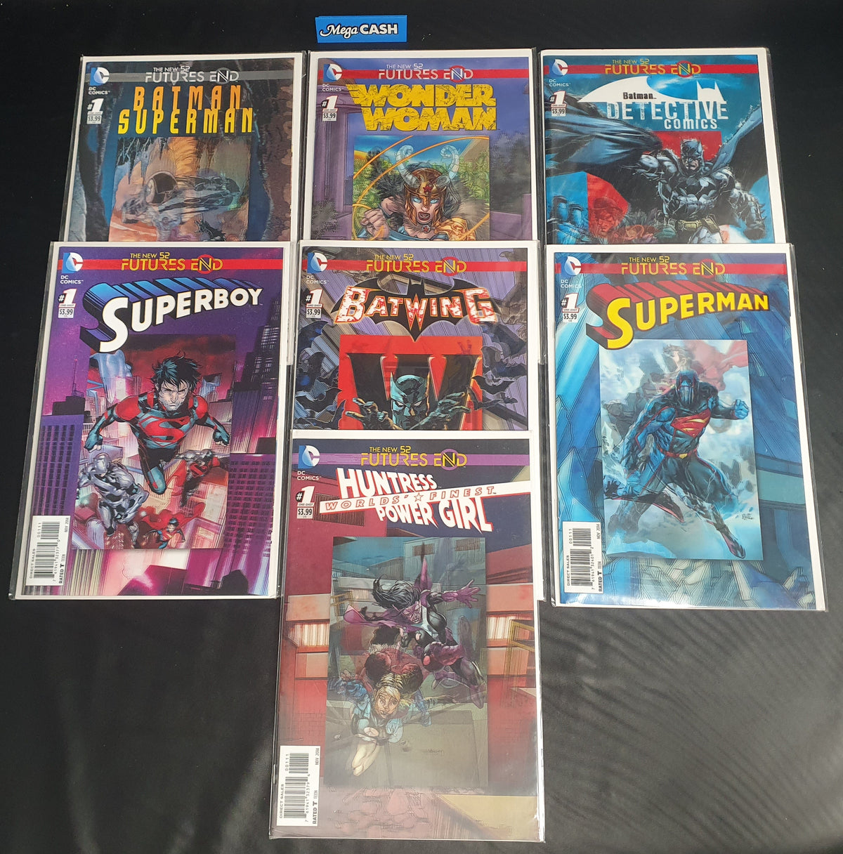 The New 52 - FUTURES END - 7 Various Comics - All 3D Motion Covers - One-Shot
