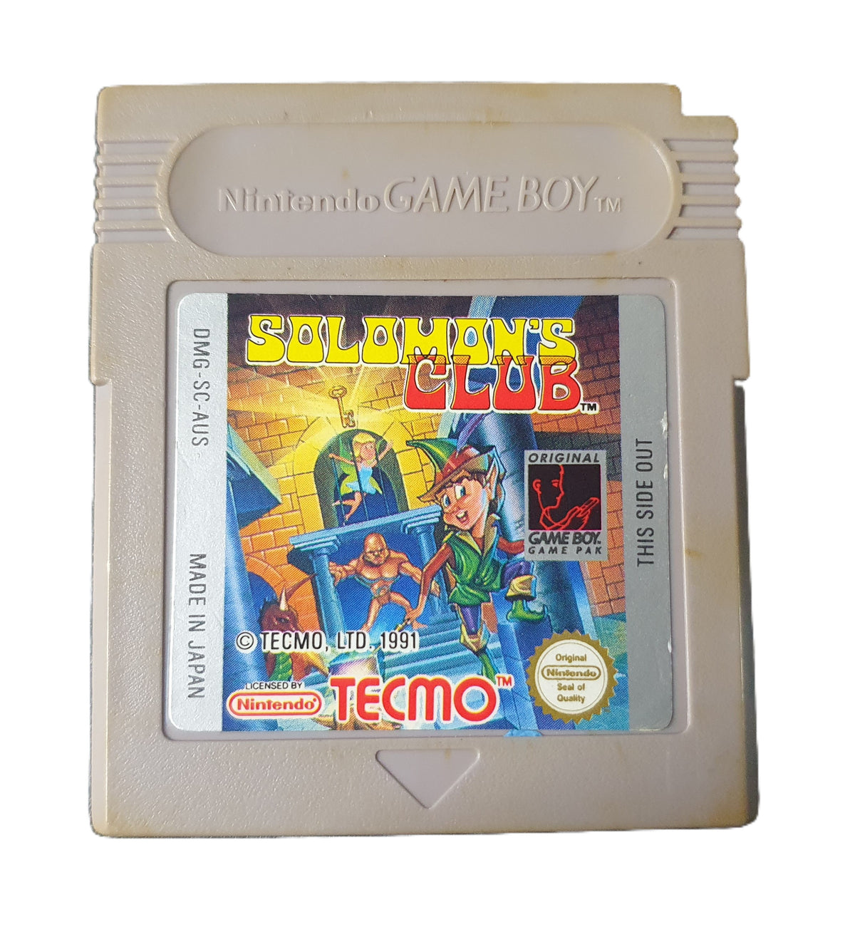 Nintendo Game Boy Cartridge Game - Soloman's Club