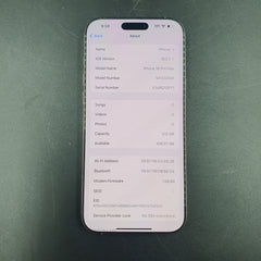 Apple iPhone 16 Pro Max - 512GB - A3296 | MYX33X/A - Unlocked