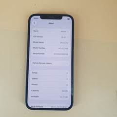Apple iPhone 12 -64GB - A2403 | NGJ53ZP/A - Unlocked