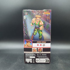 WWE X Street Fighter Elite Collection John Cena as Guile 6 inch Action Figure