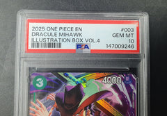 One Piece - Dracule Mihawk - PSA 10