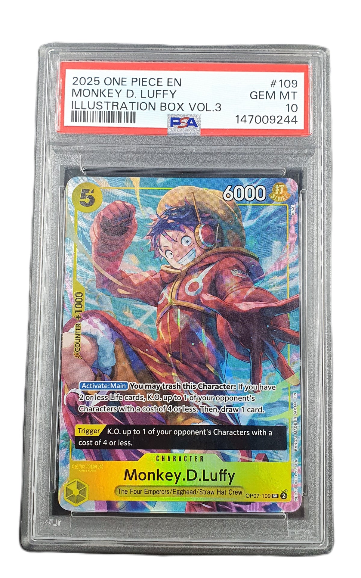 One Piece - Monkey D Luffy - PSA 10