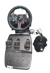 Logitech G29 Driving Force Racing Wheel+ Gear Shifter + Pedals