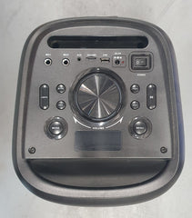 Boom-Box Party Speaker with RGB Lights, Bluetooth, FM, USB, AUX & Wireless Microphone (AWTK-226B)