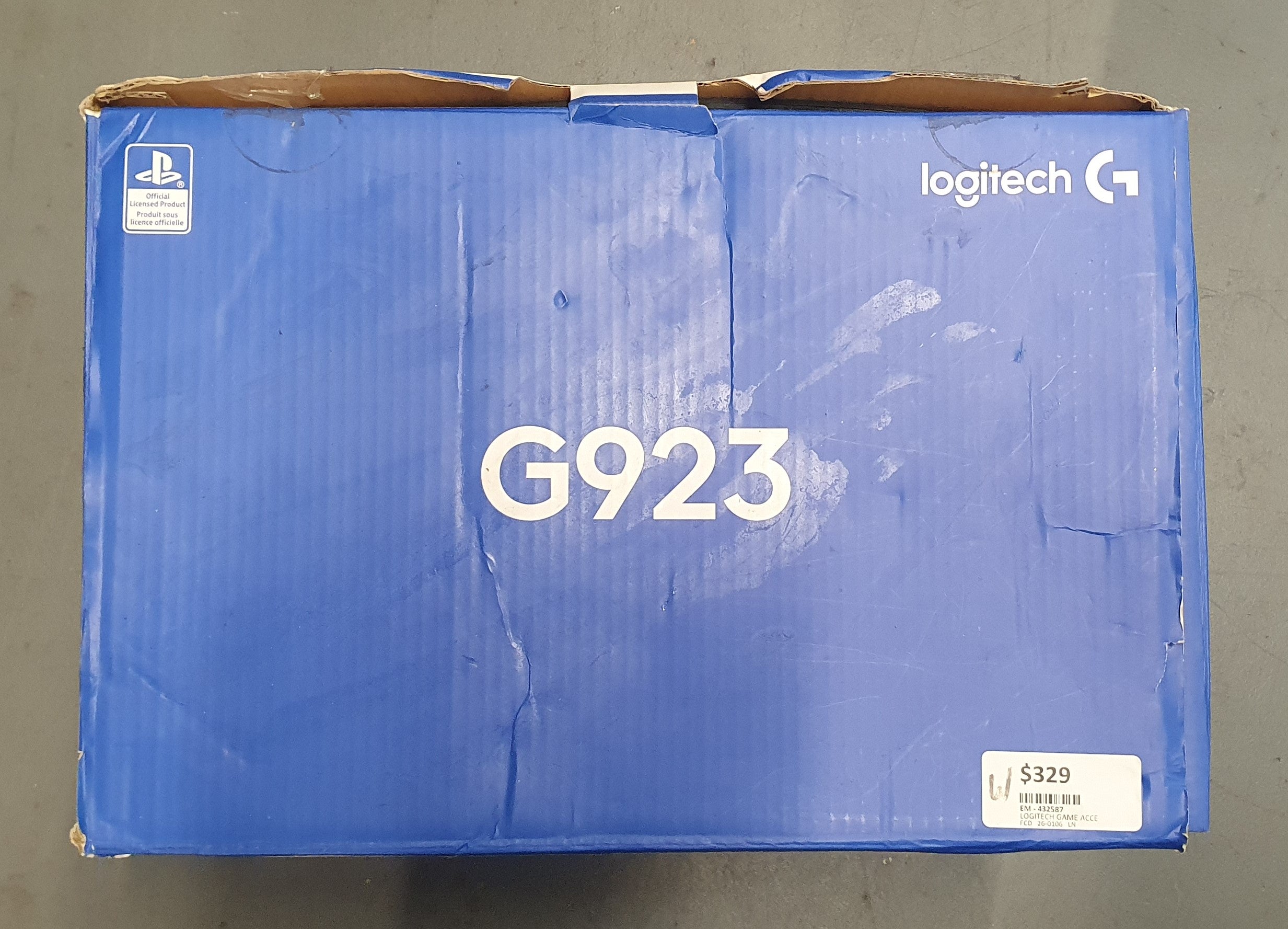 Logitech G923 TRUEFORCE Sim Racing Wheel for Playstation