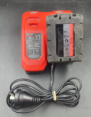 Milwaukee M12-18FC 12V - 18V Multi Voltage Rapid Battery Charger + 3.0Ah Battery