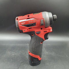 Milwaukee - M12FID 12V Li-ion Cordless Fuel 1/4" Hex Impact Driver + 2.0Ah Battery