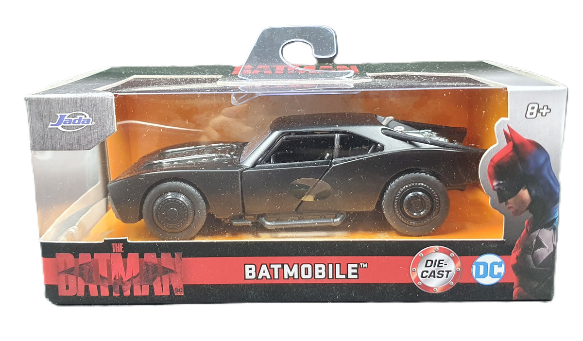 2022 DC Comics The Batman Batmobile, Black - Jada Toys 32733 - 1/32 Scale Diecast Model Toy Car