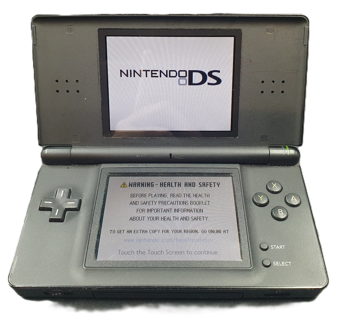 NINTENDO - DS LITE - USG-001 - BLACK - with Charger & Stylus