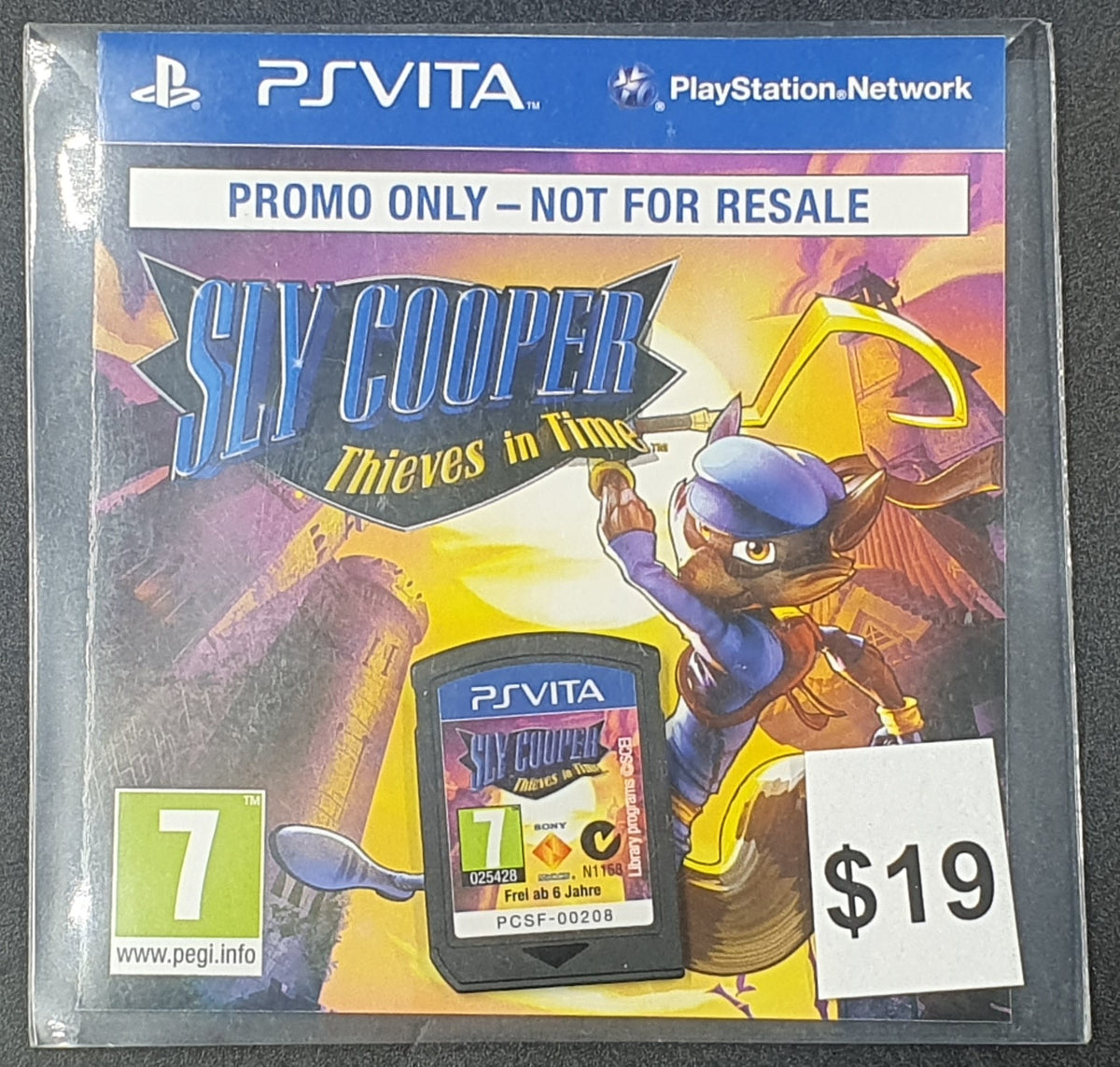 PSVITA - SLY COOPER - THIEVES IN TIME - PROMO - FULL GAME