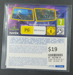 PSVITA - SLY COOPER - THIEVES IN TIME - PROMO - FULL GAME