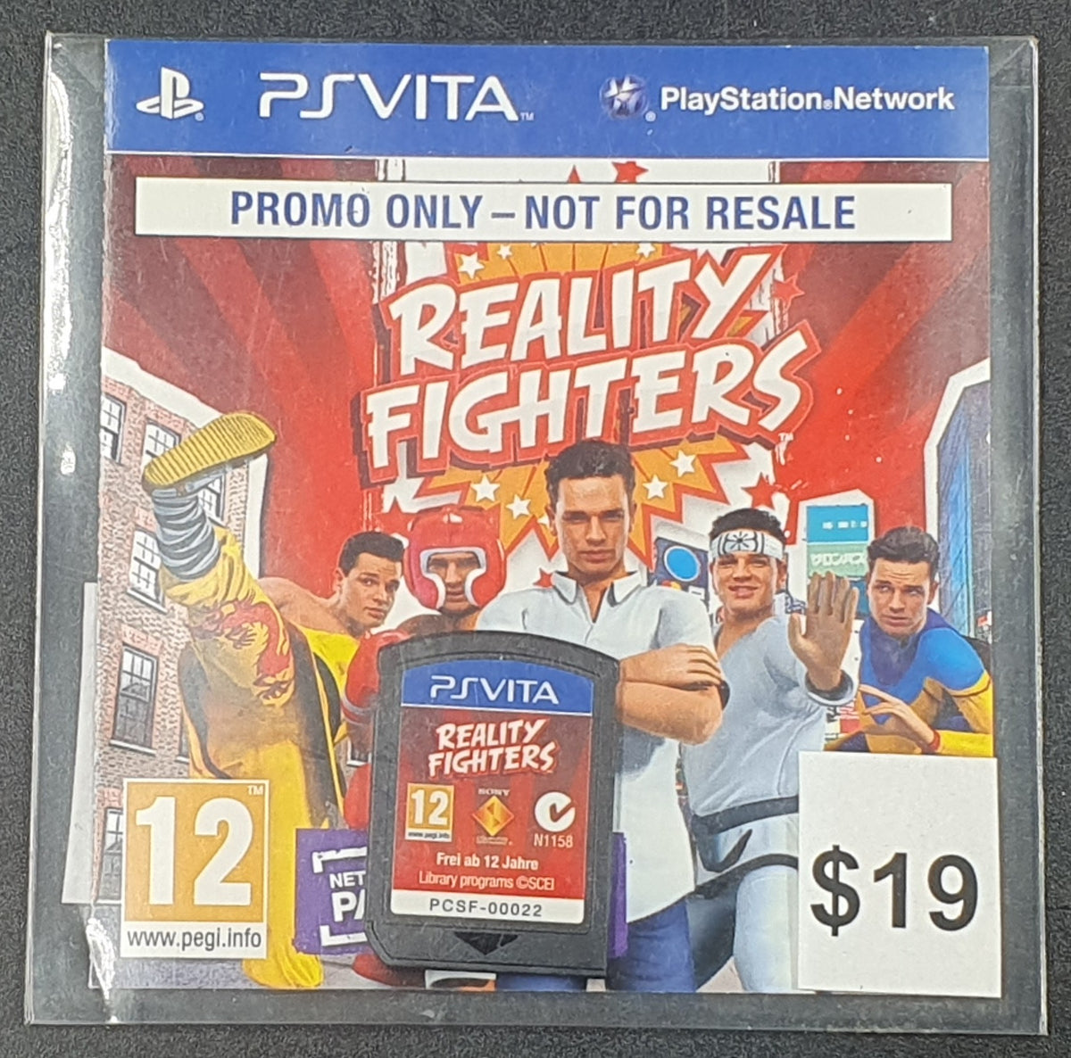 PSVITA - REALITY FIGHTERS - PROMO - FULL GAME