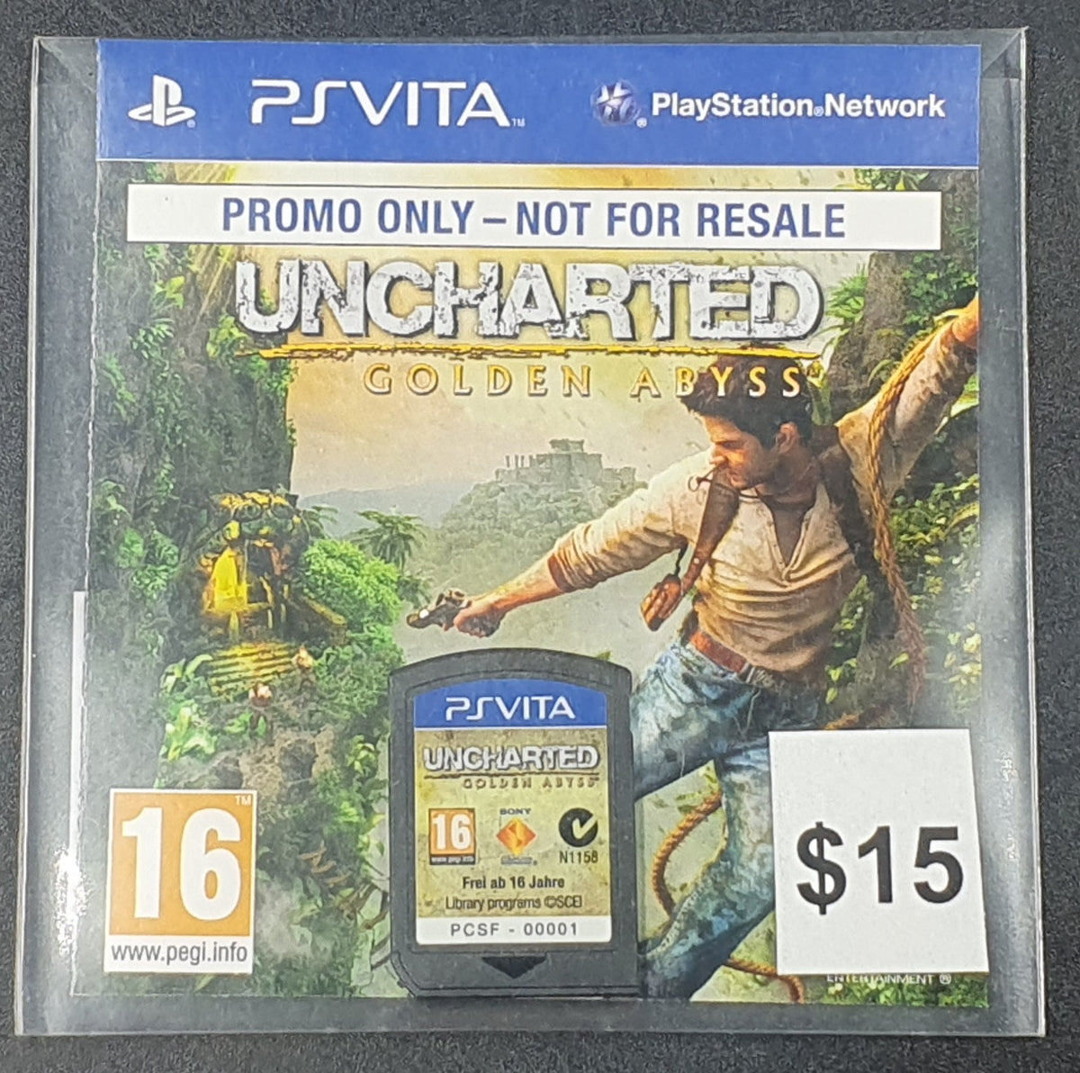 PSVITA - UNCHARTED - GOLDEN ABYSS - PROMO - FULL GAME