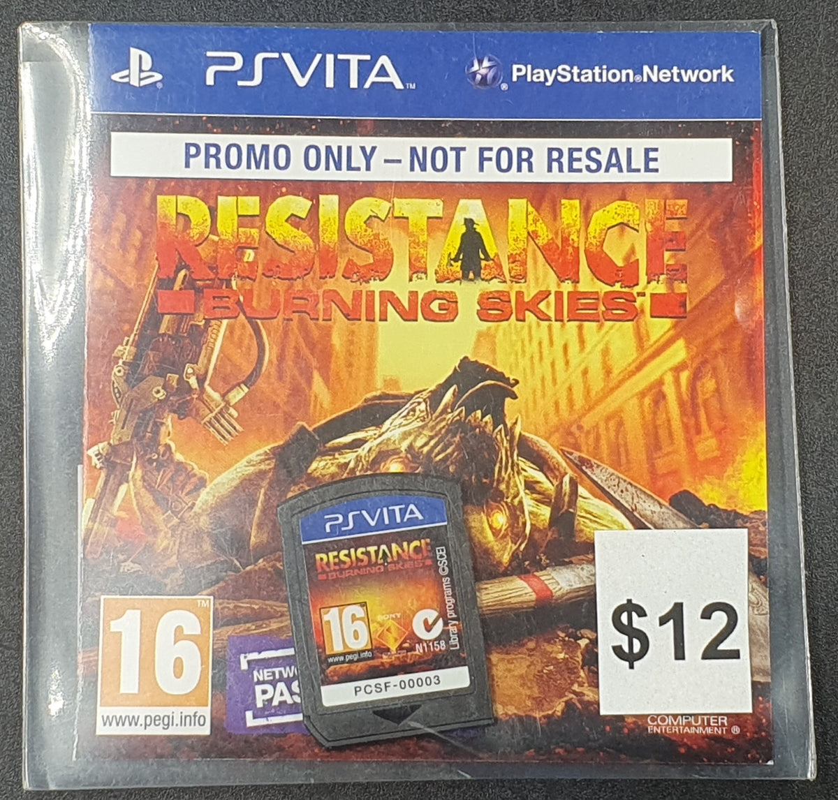 PSVITA - RESISTANCE - BURNING SKIES - PROMO - FULL GAME