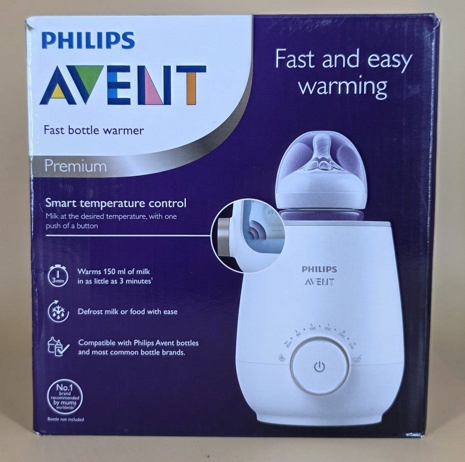 Philips Avent Fast Bottle Warmer Premium - Like New/Unused