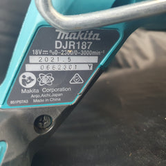 MAKITA - 18V Brushless Reciprocating Saw - DJR187 - Tool Only