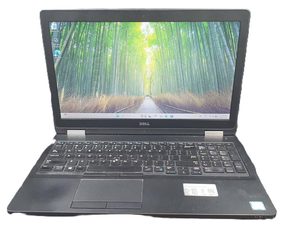 DELL LATITUDE E5570 -  Intel i5-6300U @ 2.4GHz - 8GB/256GB - Win 11