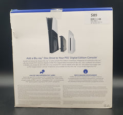 PS5 PlayStation Disc Drive for PS5 Digital Slim and PS5 Pro