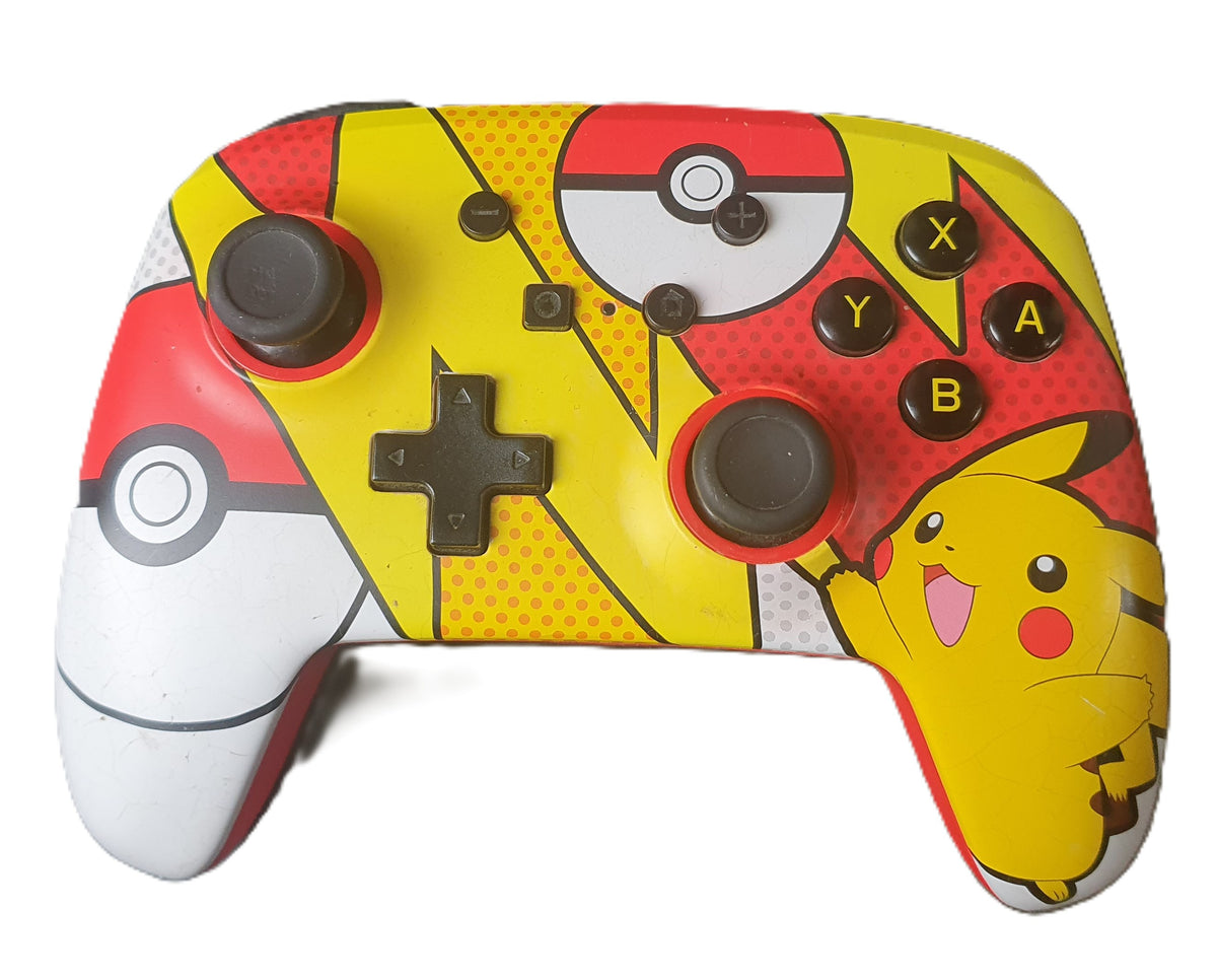 PowerA Enhanced Wired Controller for Nintendo Switch - Pokémon: Pikachu Pop Art