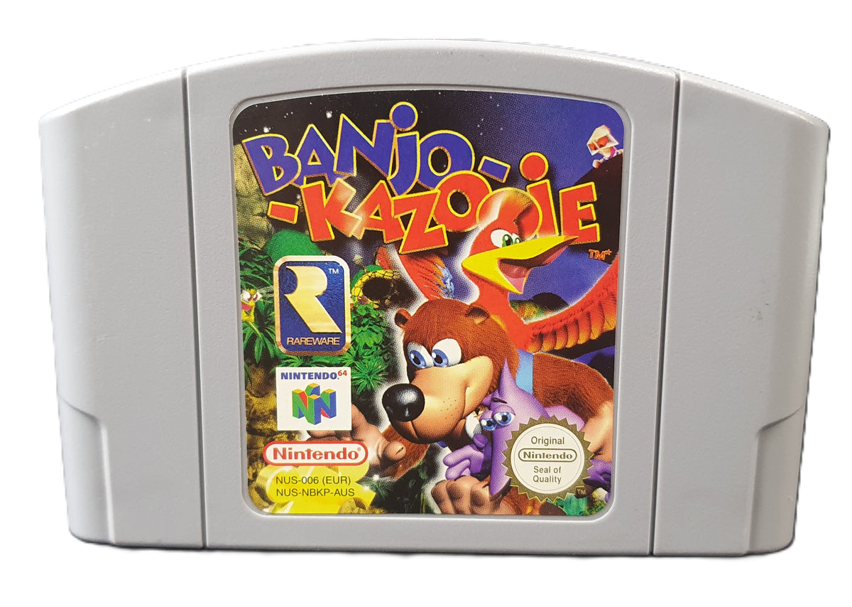 Banjo - Kazooie - Nintendo 64 (N64) Game Cartridge