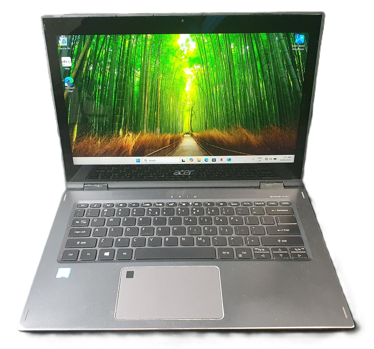 ACER - Spin 5 Series - Intel i5-8250U @ 1.6GHz - 8/128GB - Win 11