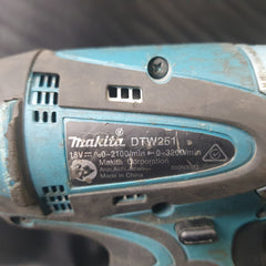 MAKITA - DTW251 - 18V Mobile 1/2" Impact Wrench - Tool Only