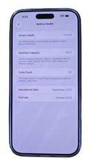 Apple Iphone 17 Pro Max 256GB- Silver - MFYM4X/A with Case in Excellent Condition