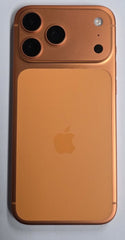 Apple Iphone 17 Pro Max- 512GB - MFYT4X/A - Cosmic Orange - Includes Box and Clear Case - In Excellent Condition