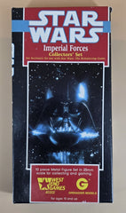 West End Games 1988 Star Wars Imperial Forces- 10 Piece 25mm Metal Figures in Box - Excellent Condition