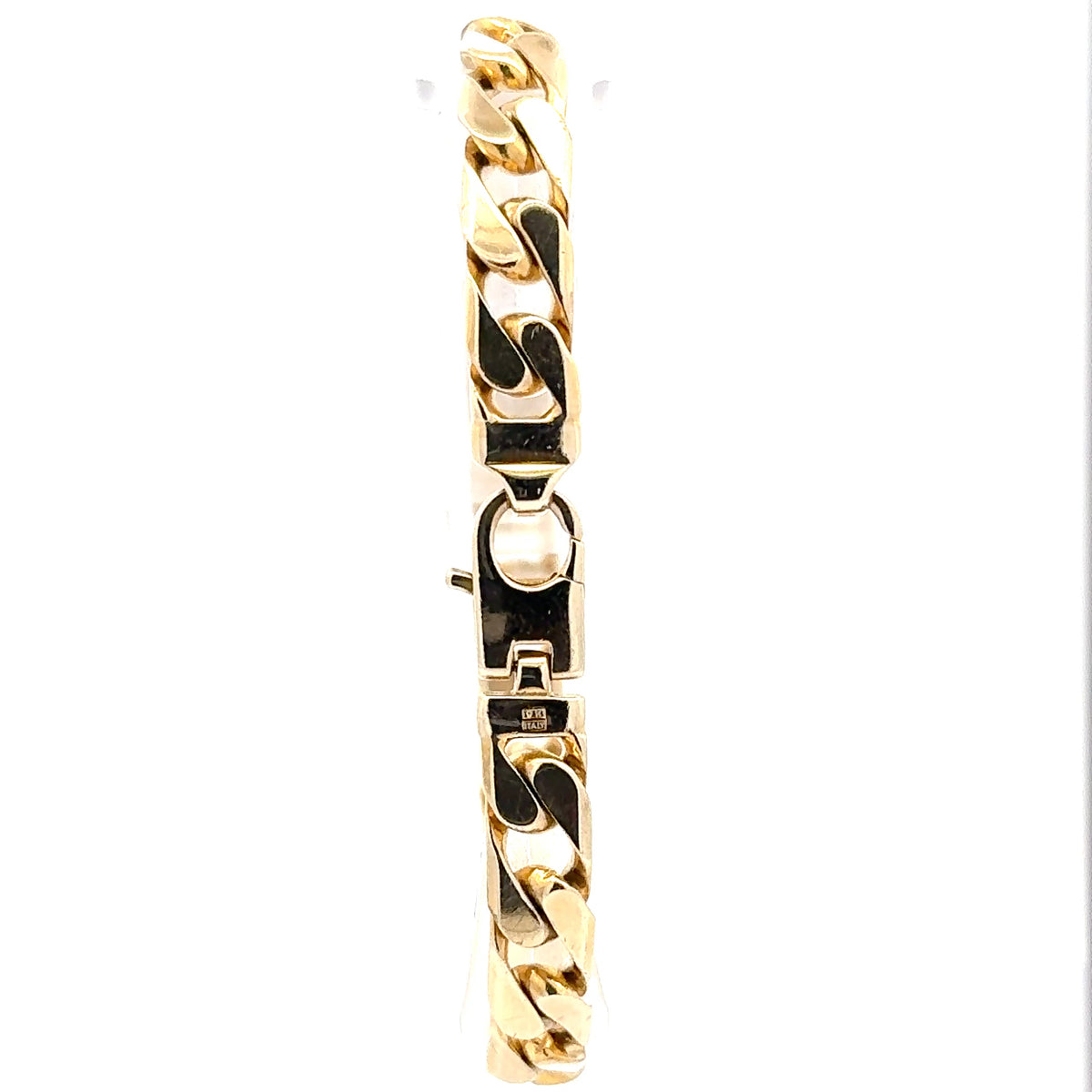 9ct Yellow Gold Classic Curb Chain Bracelet