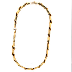 9ct Yellow Gold Classic Curb Chain Bracelet