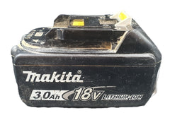 MAKITA - BL1830B - 18V 3.0Ah Li-ion Cordless Battery with Gauge