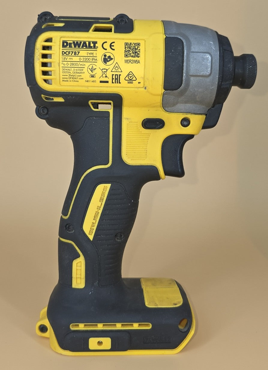 DeWalt Impact Driver DCF787 Skin Only 18V XR Brushless