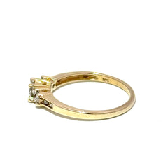 9ct Yellow Gold Multi-Stone Diamond Ring