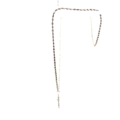 18ct White Gold Diamond Cross Pendant Necklace