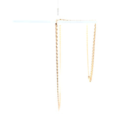 9ct Yellow Gold Cuban Link Chain Necklace