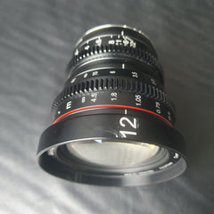 Meike 12mm T2.2 Manual Focus Cinema Camera Lens