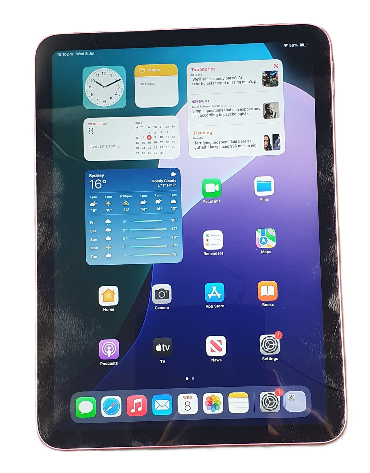 Apple iPad (10th Gen) 64GB Wi-Fi Only A2696 | MPQ33X/A