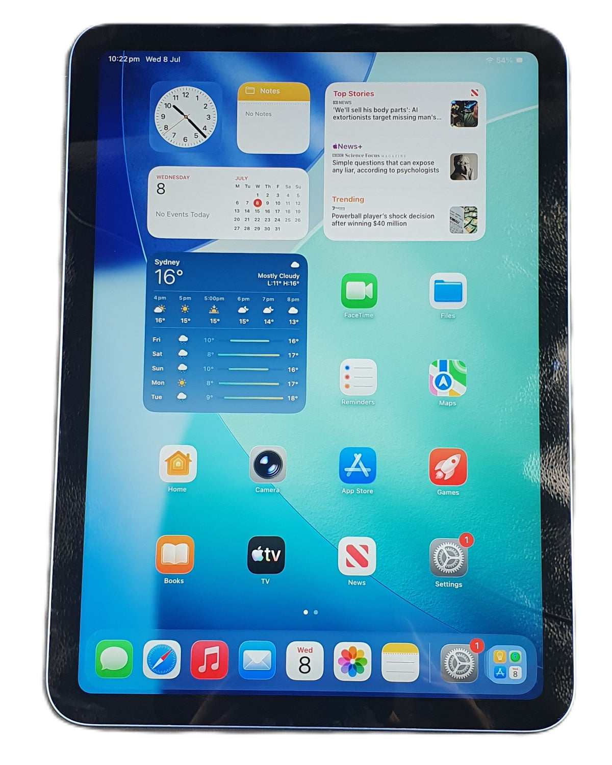 Apple iPad - A16 - Wifi Only - 128GB - A3354|MD4A4X/A