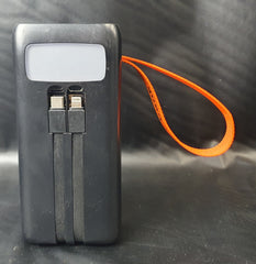 50000Mah Power Bank with Built-In Cable: 22.5W Fast Charging