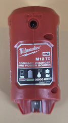 Milwaukee Battery Charger M12 TC Includes Milwaukee Power Adapter