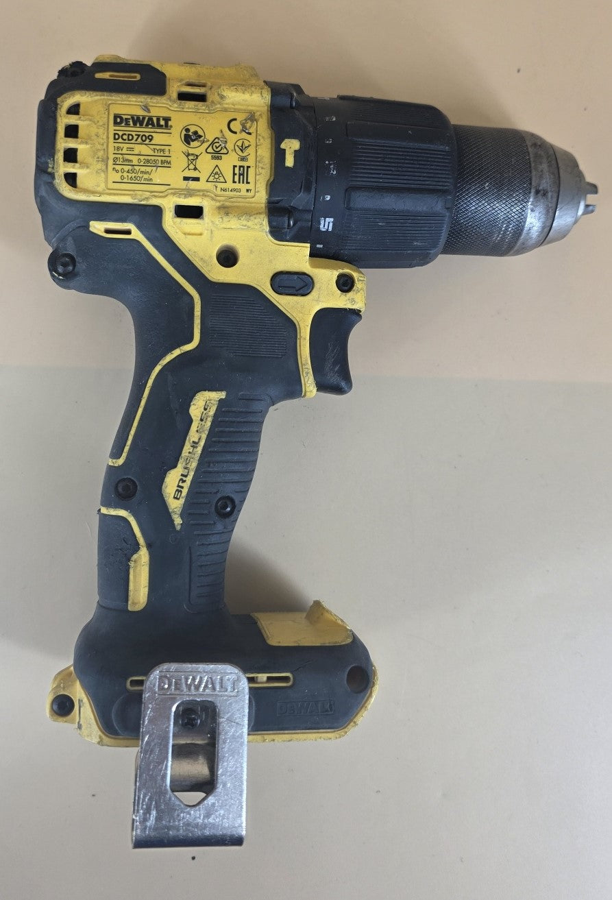DeWALT Brushless Hammer Drill DCD709 - Skin Only