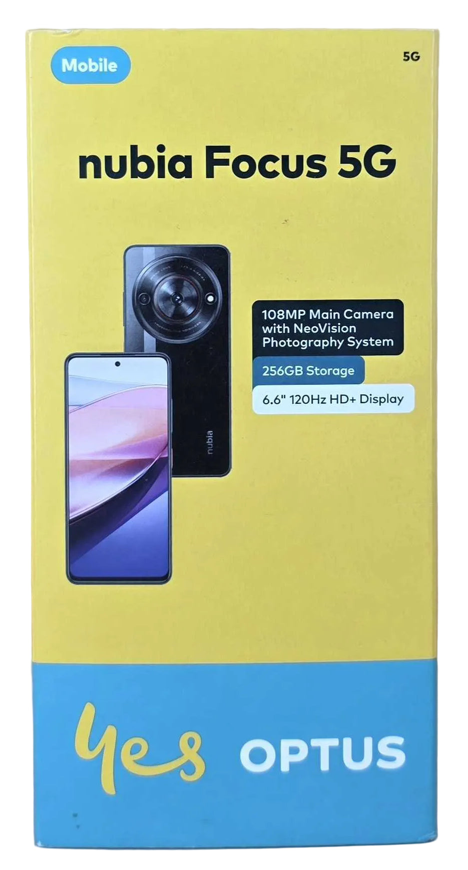 Nubia Focus 5G 256GB Optus Locked