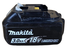 Makita 3.0Ah 18V Lithium-Ion Battery - BL1830B - Good Condition