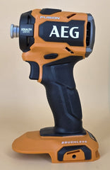 AEG 18V Fusion Stealth Impact Driver (A18FSIDBL0) with Battery and Charger - Like New